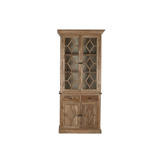 VITRINA MADERA RECICLADA OLMO 100X45X220 93:00