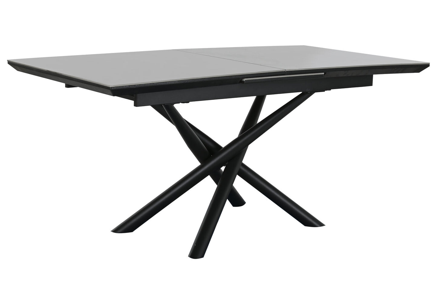 MESA COMEDOR METAL CERAMICA 160X90X76 200 EXT GRIS