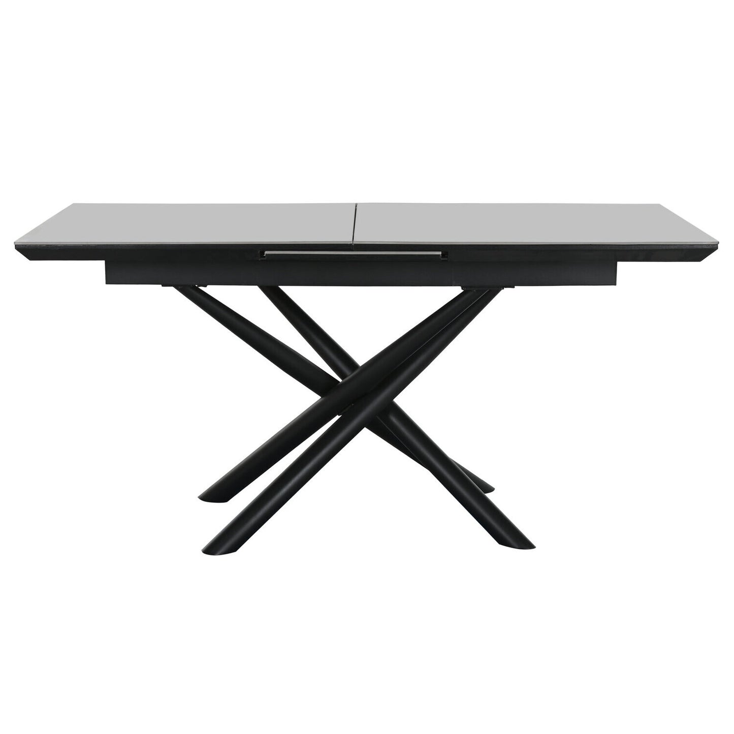 MESA COMEDOR METAL CERAMICA 160X90X76 200 EXT GRIS