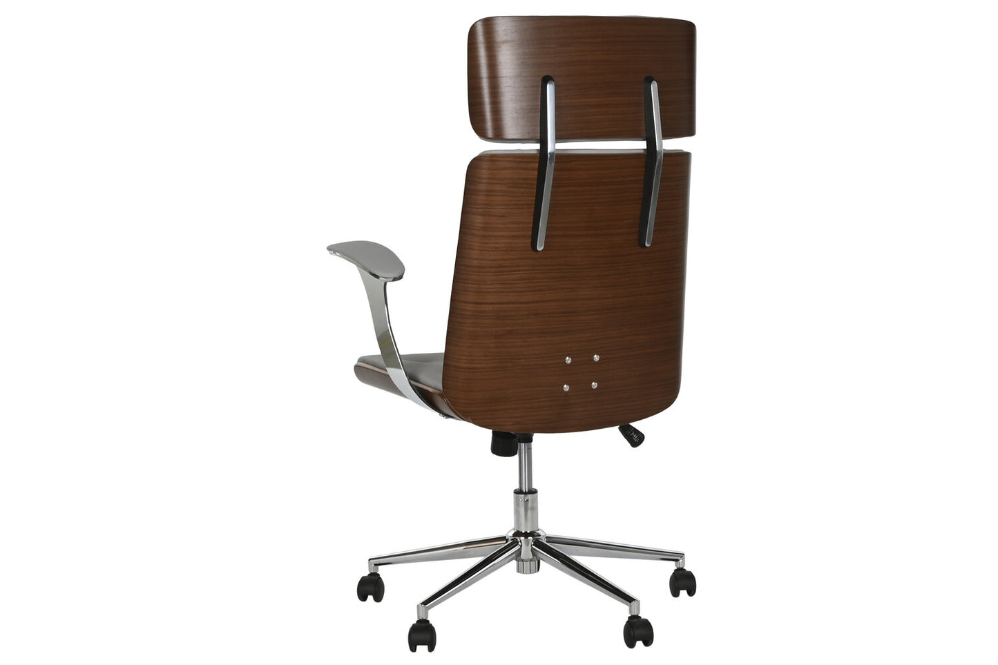 SILLA PU MADERA 71X69X108:5 RUEDAS BEIGE