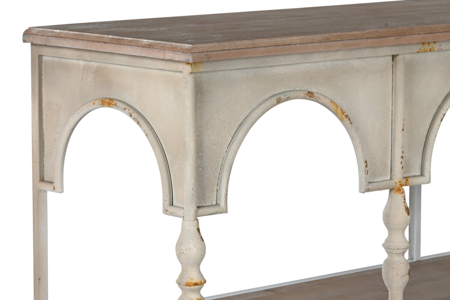 ESTANTERIA METAL 159X36:5X91 21:00 ENVEJECIDO