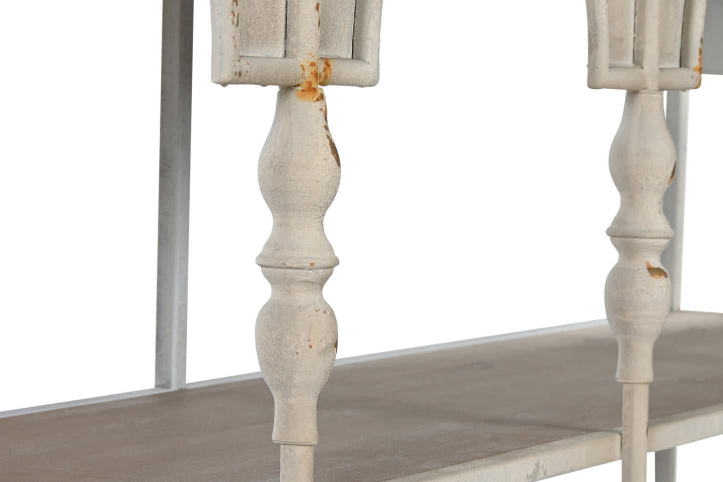 ESTANTERIA METAL 159X36:5X91 21:00 ENVEJECIDO