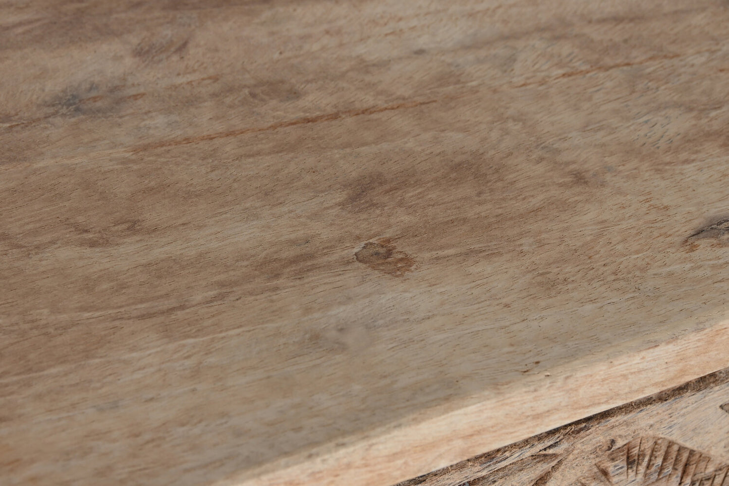 CONSOLA TECA MANGO 150X40X75 TALLAS ANTIGUAS