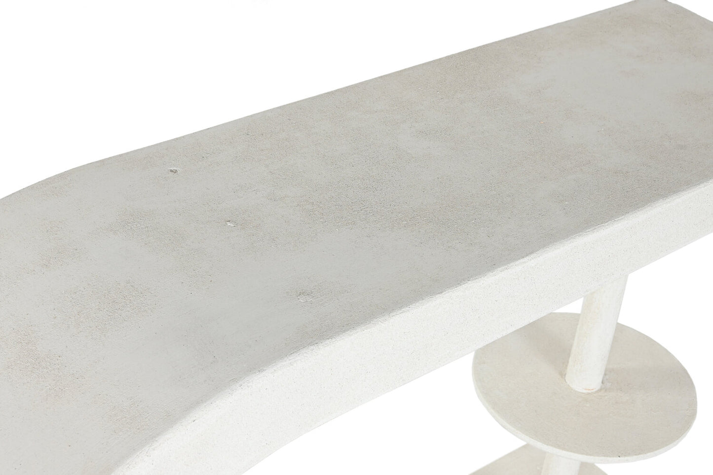 CONSOLA MDF 110X30X77 20:20 RUGOSO BLANCO