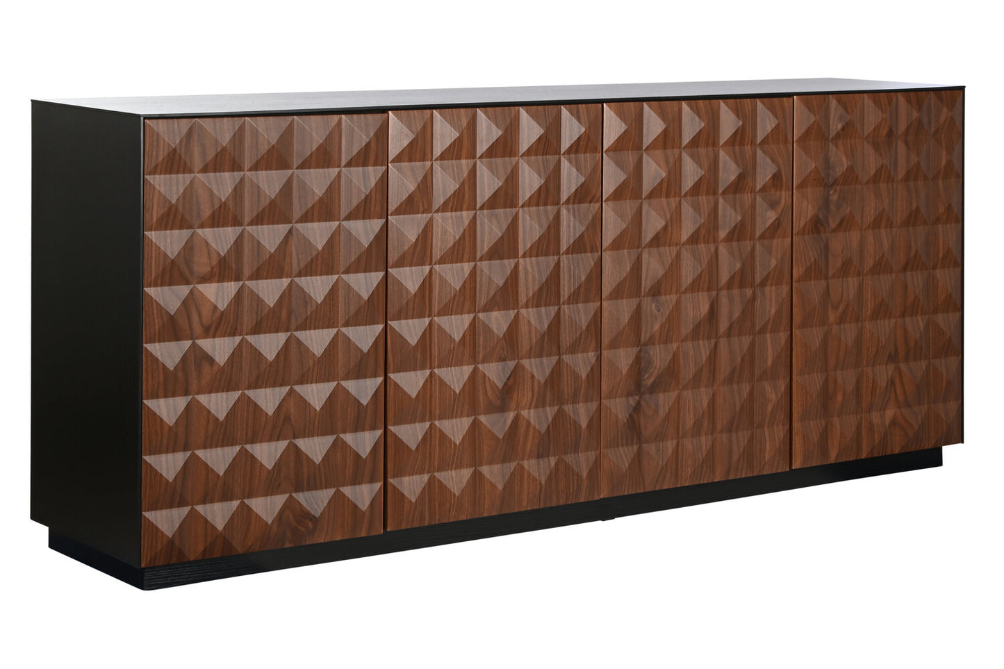 BUFFET MDF 188:4X42:1X80:6 76:20 ROMBOS MARRON