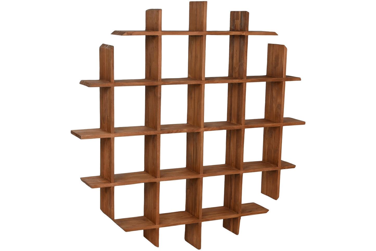 ESTANTERIA PARED TECA 120X15X120