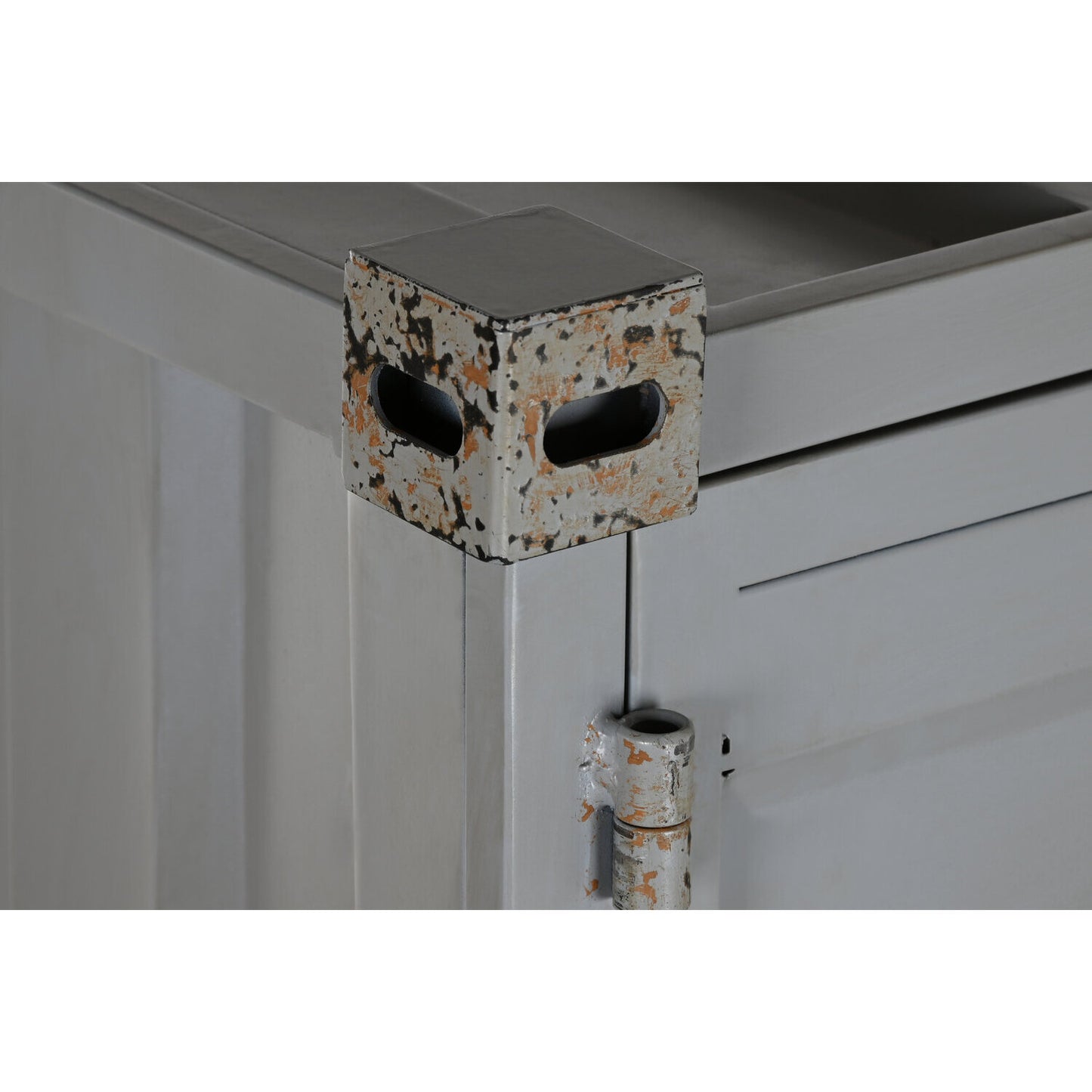 BOTELLERO METAL MDF 76:5X41X157:5 CONTAINER GRIS