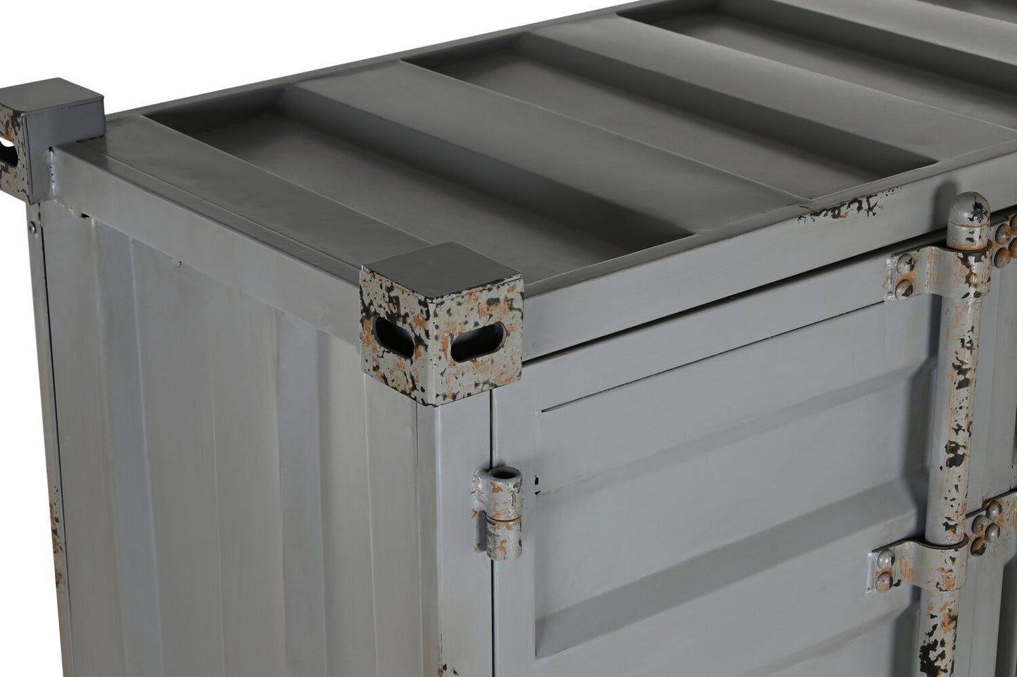 BOTELLERO METAL MDF 76:5X41X157:5 CONTAINER GRIS