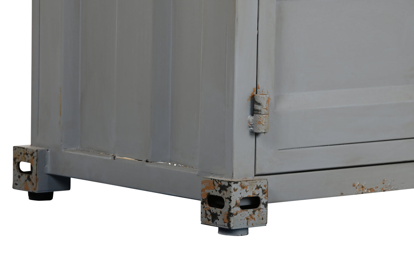 BOTELLERO METAL MDF 76:5X41X157:5 CONTAINER GRIS