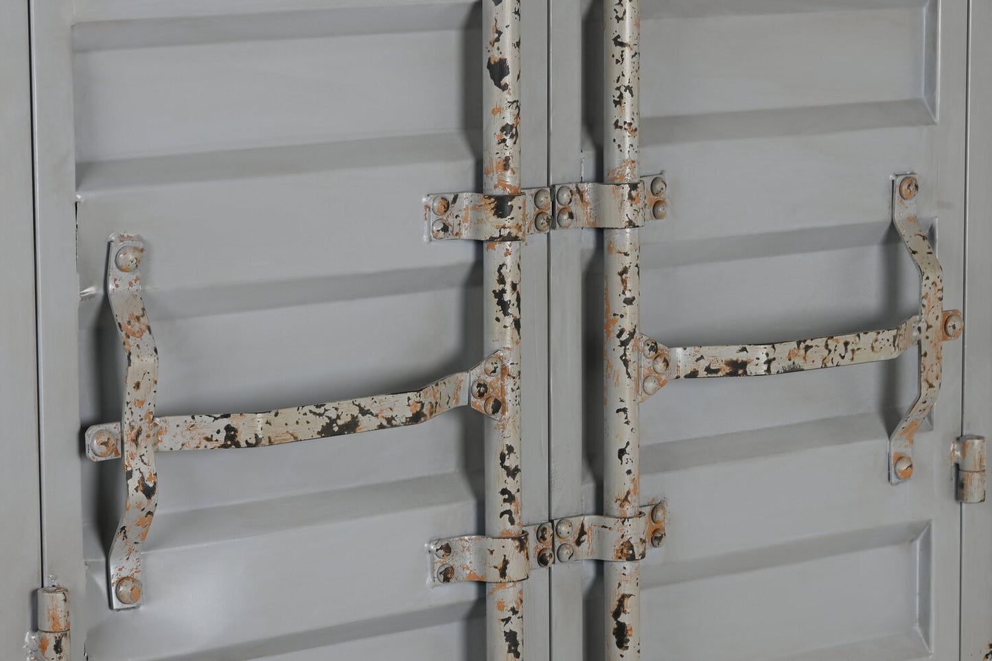 BOTELLERO METAL MDF 76:5X41X157:5 CONTAINER GRIS