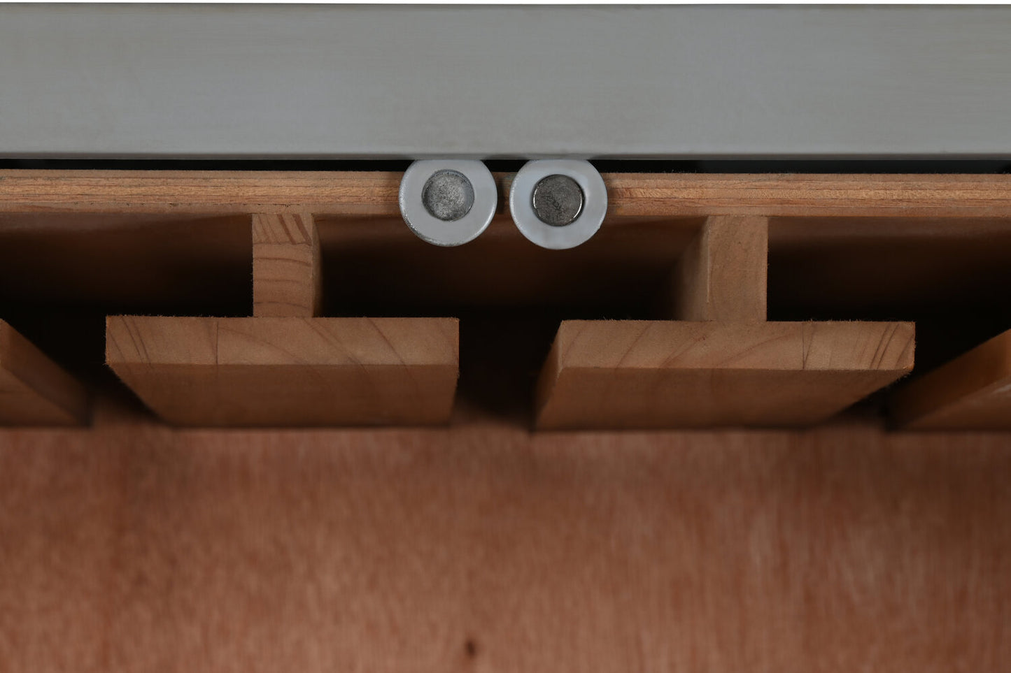 BOTELLERO METAL MDF 76:5X41X157:5 CONTAINER GRIS