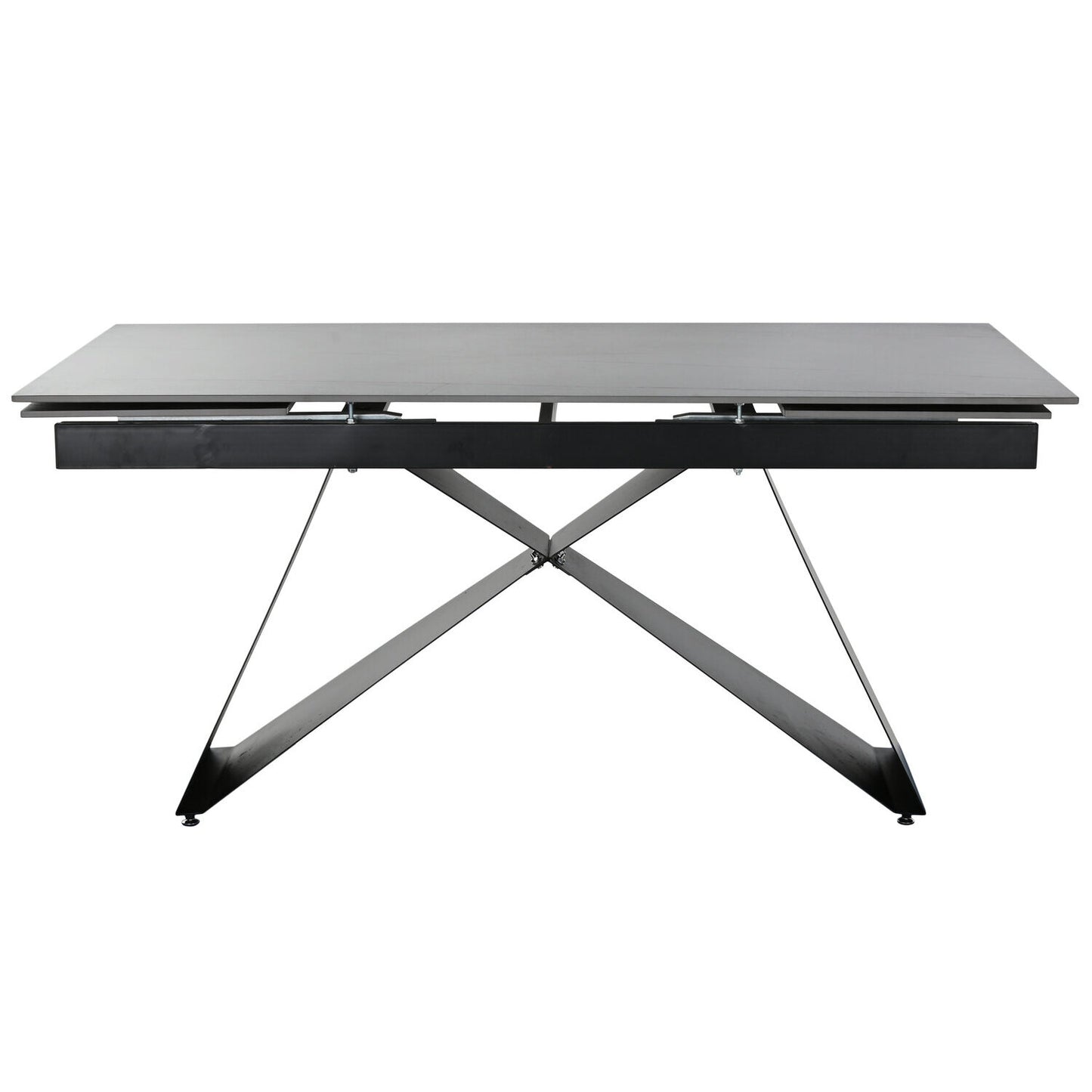 MESA COMEDOR METAL 160X90X75 240 EXTENSIBLE