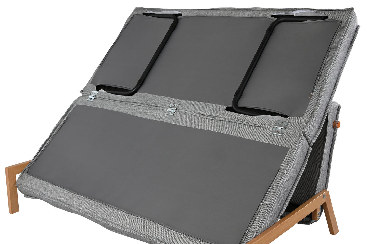 SOFA CAMA METAL POLIESTER 151X96X79