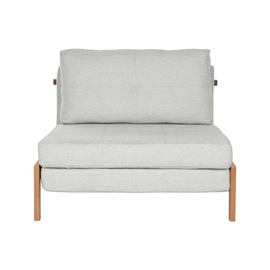 SOFA CAMA METAL POLIESTER 98X92X79 NATURAL