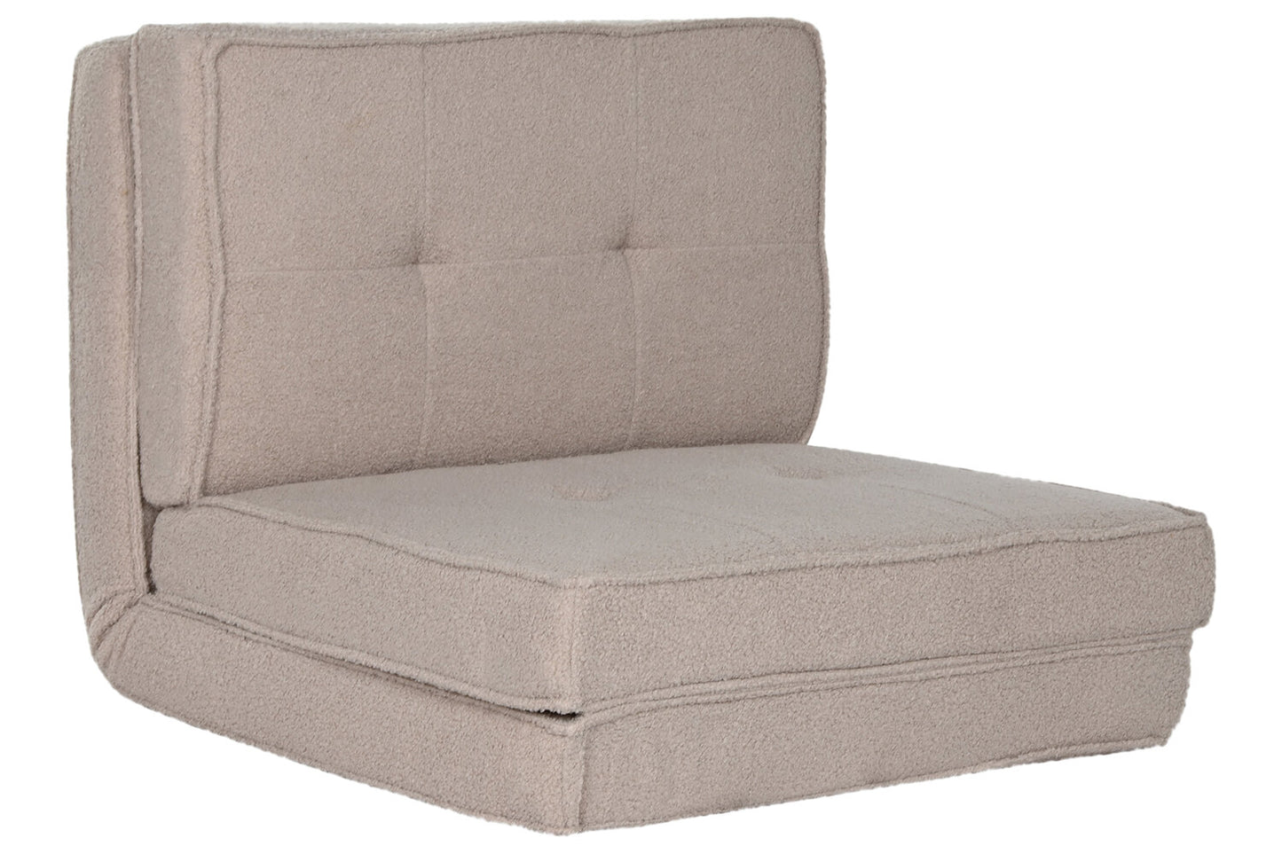 SOFA CAMA METAL POLIESTER 70X76X60 BEIGE