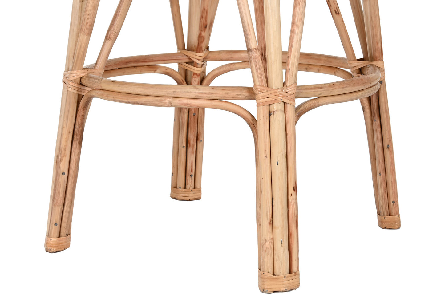 TABURETE MIMBRE 50X50X86 NATURAL