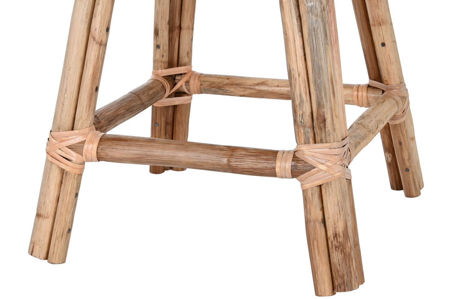 TABURETE MIMBRE RATAN 37X37X49:5 NATURAL