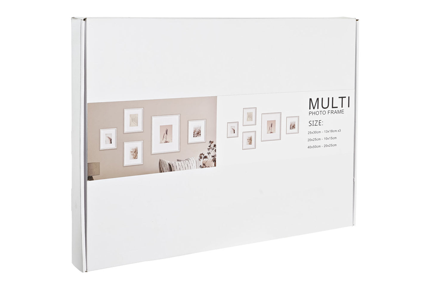 MARCO FOTO SET 5 MDF CRISTAL 32:5X1:5X45 NATURAL