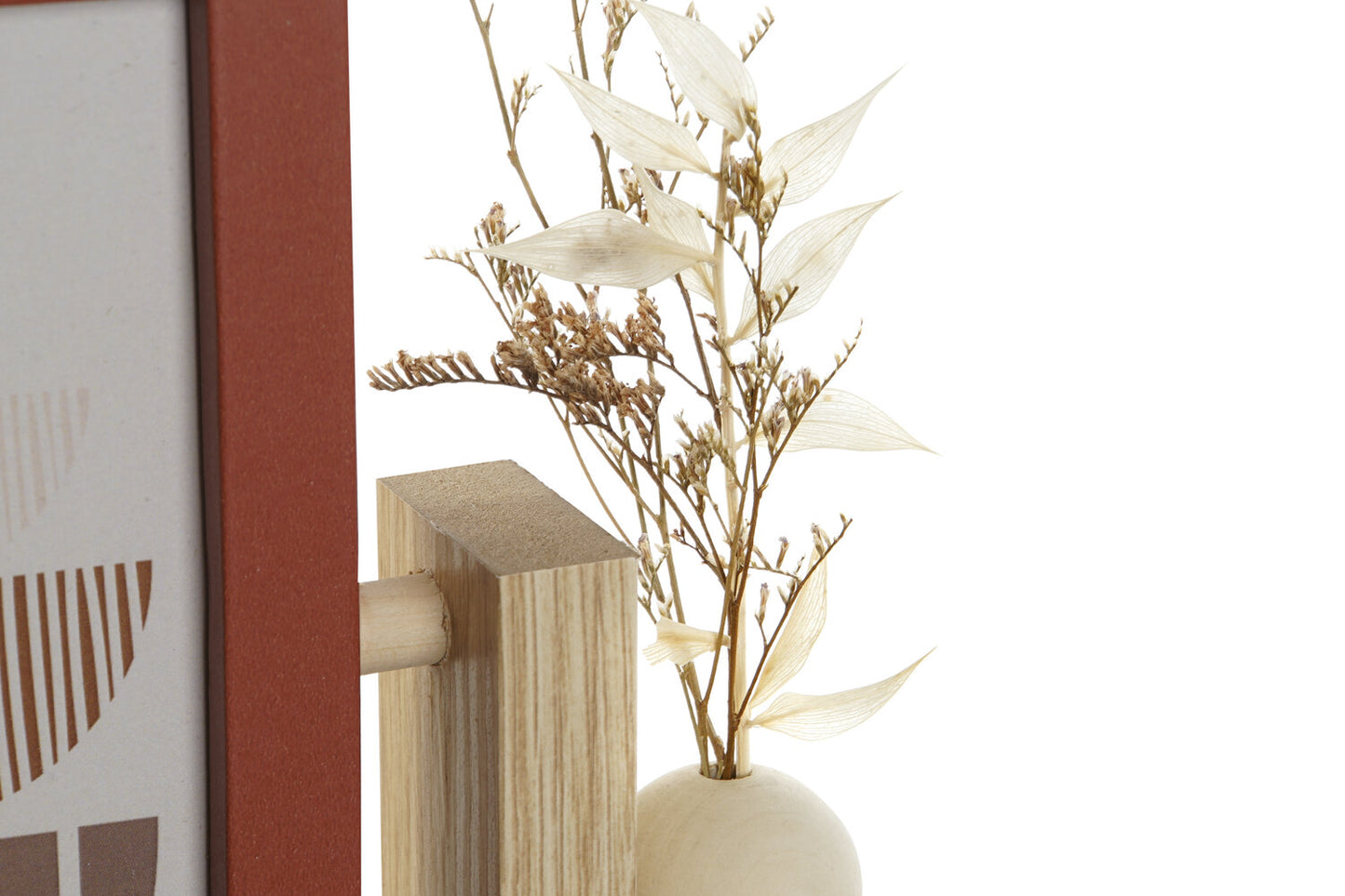 MARCO FOTO 10X15 MDF CRISTAL 24X7X21 NATURAL