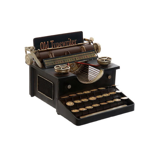 FIGURA METAL 24X26X15 MAQUINA NEGRO