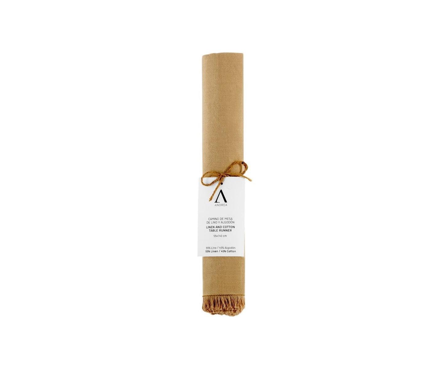 CAMINO FLECOS BEIGE 55X140CM