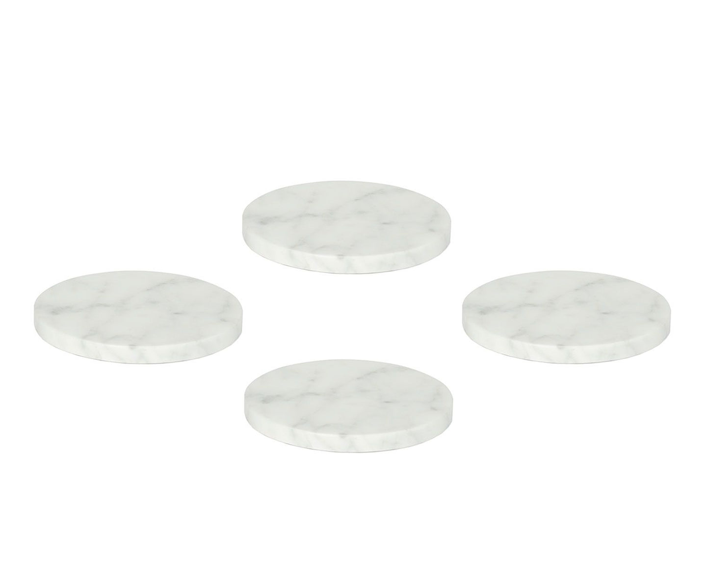 SET 4 POSAVASOS MÁRMOL Ø10 CM