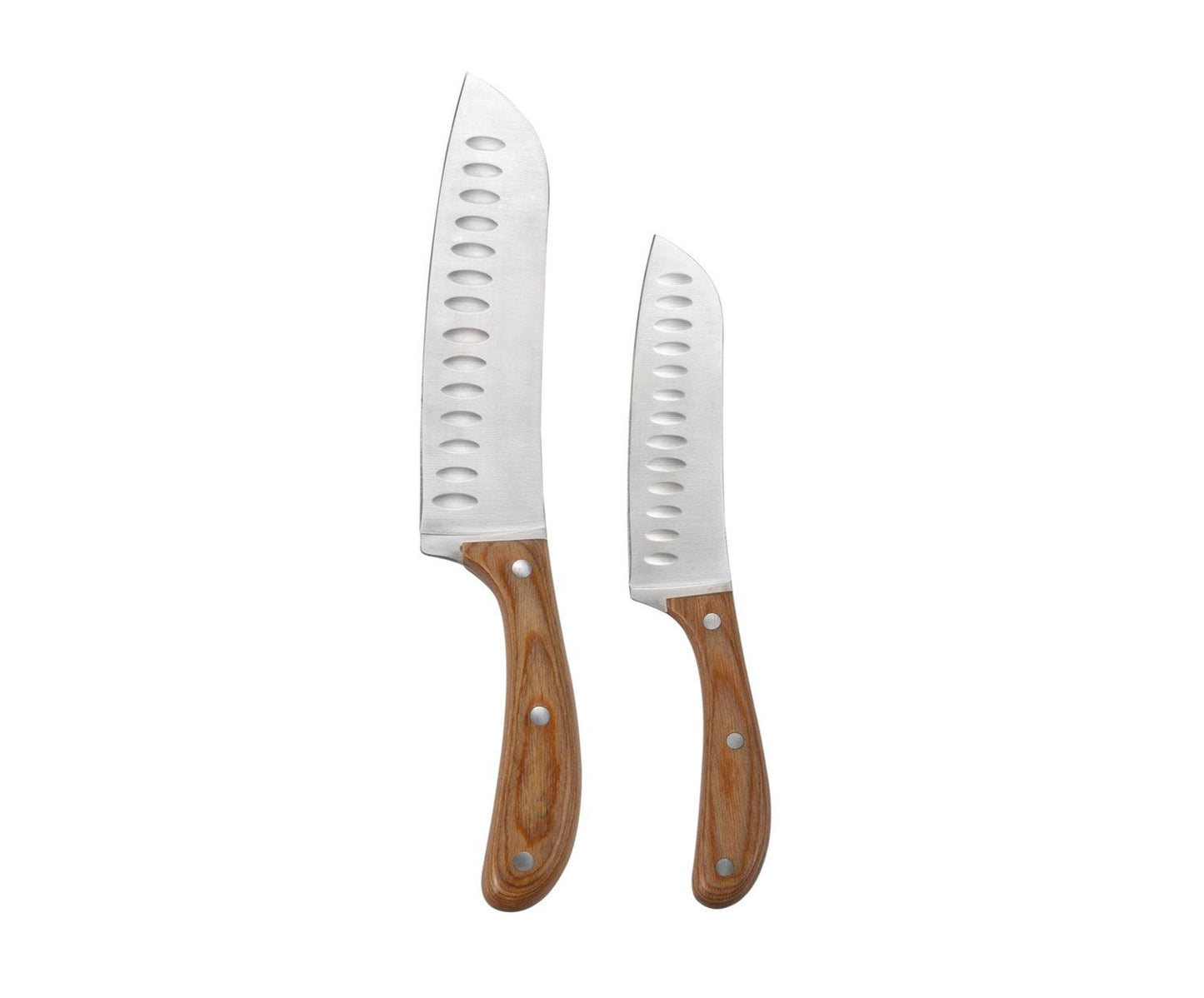 SET 2 CUCHILLOS SANTOKU ACACIA