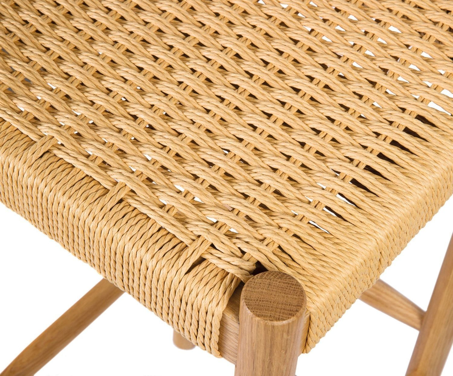 TABURETE MADERA ROBLE 35X35X75 CM