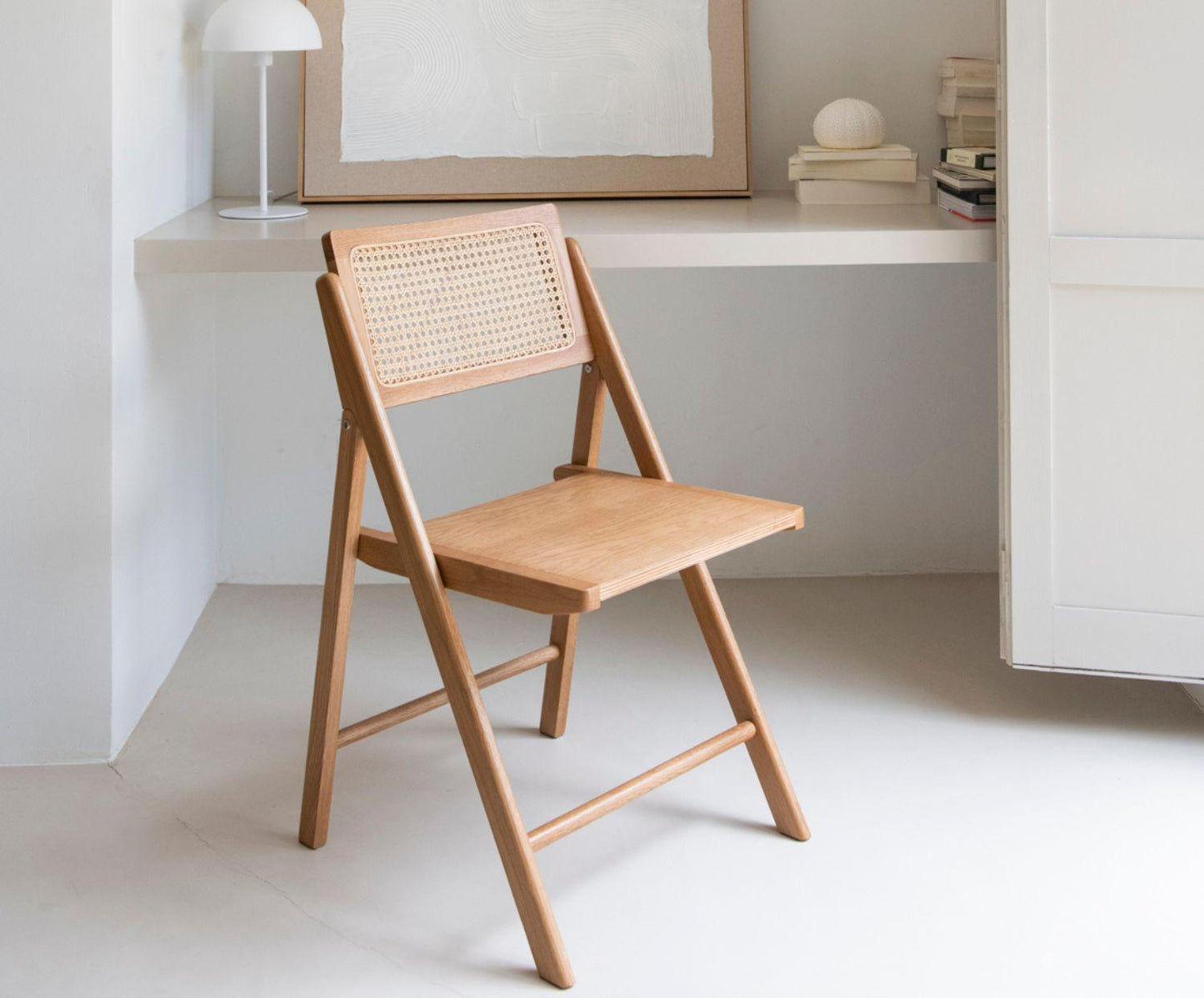 SILLA ROBLE PLEGABLE 46:5X50X80CM