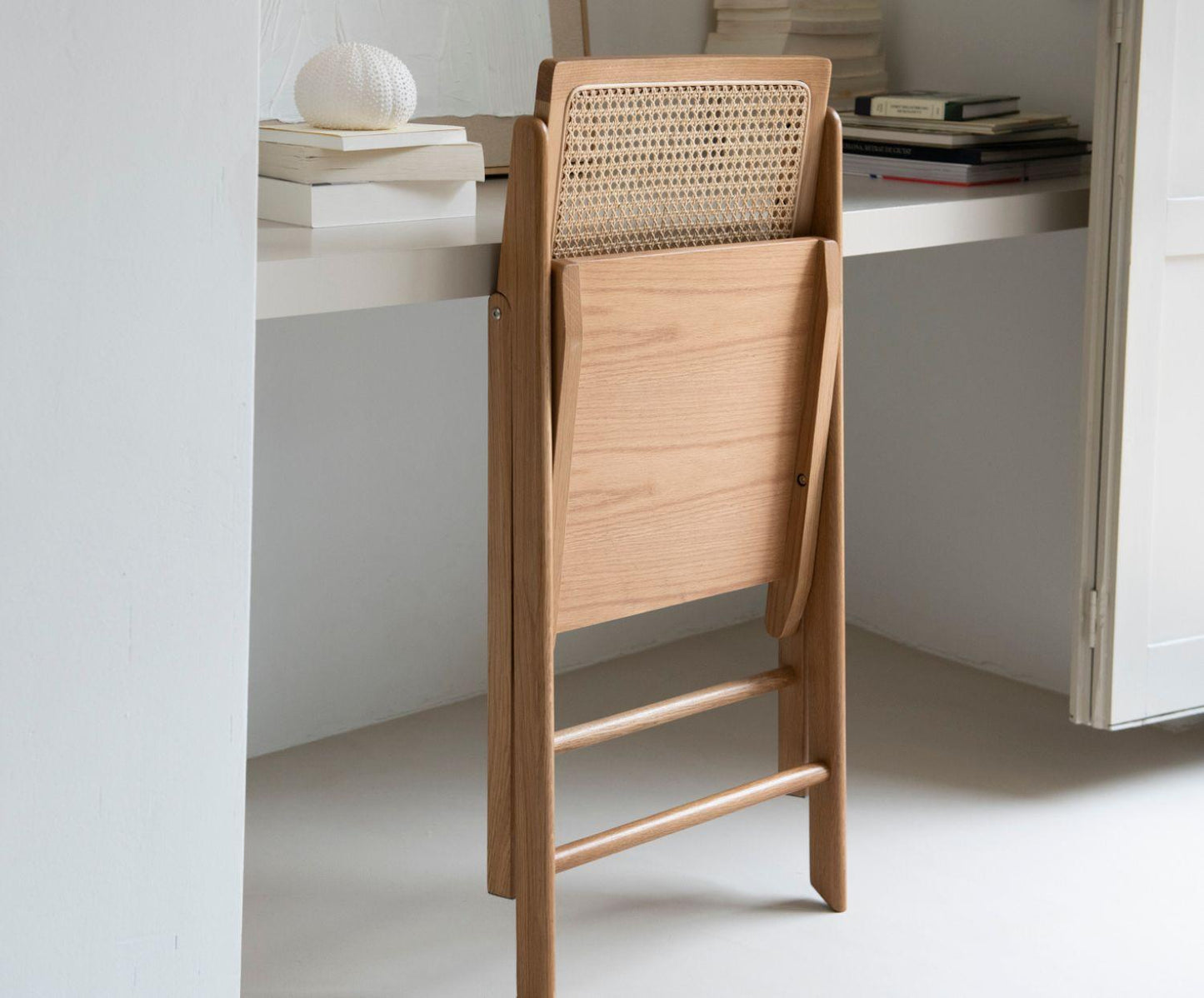 SILLA ROBLE PLEGABLE 46:5X50X80CM