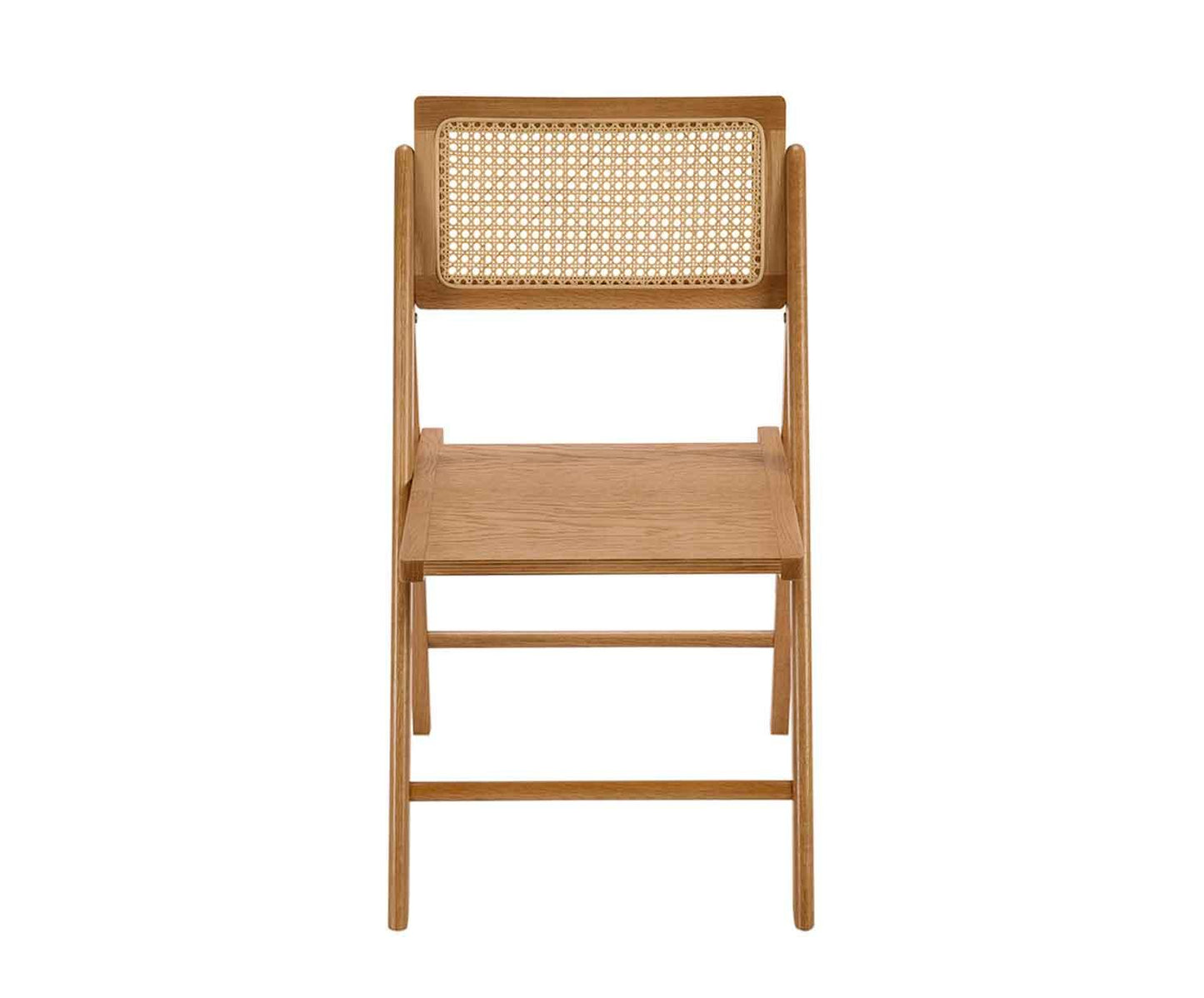 SILLA ROBLE PLEGABLE 46:5X50X80CM