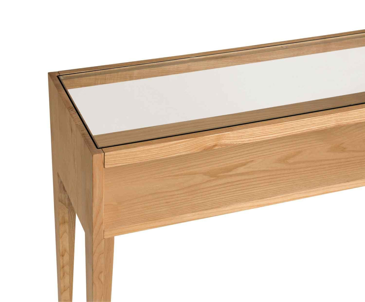 CONSOLA FRESNO/VIDRIO 100X30X75CM