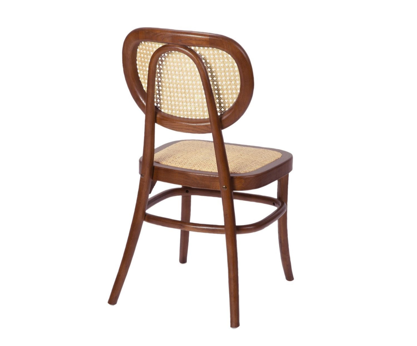 SILLA ELOISE OLMO OSCURO 45X40X85CM