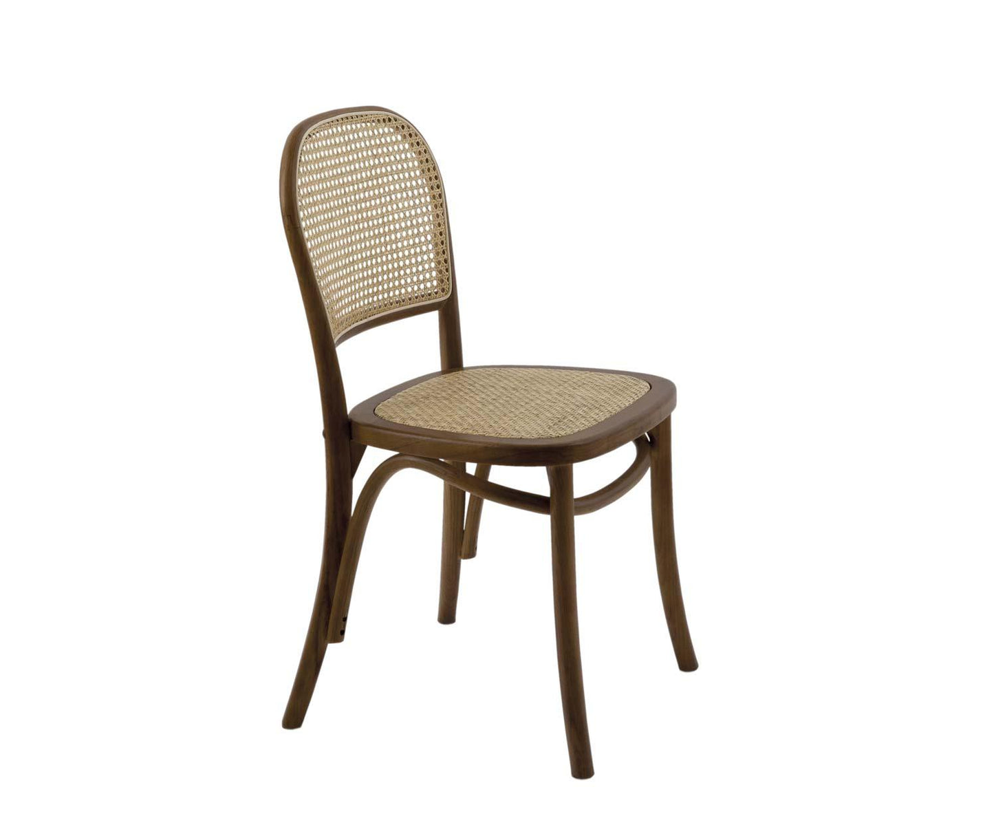 SILLA LAURENCE OLMO OSCURA 45X42X86