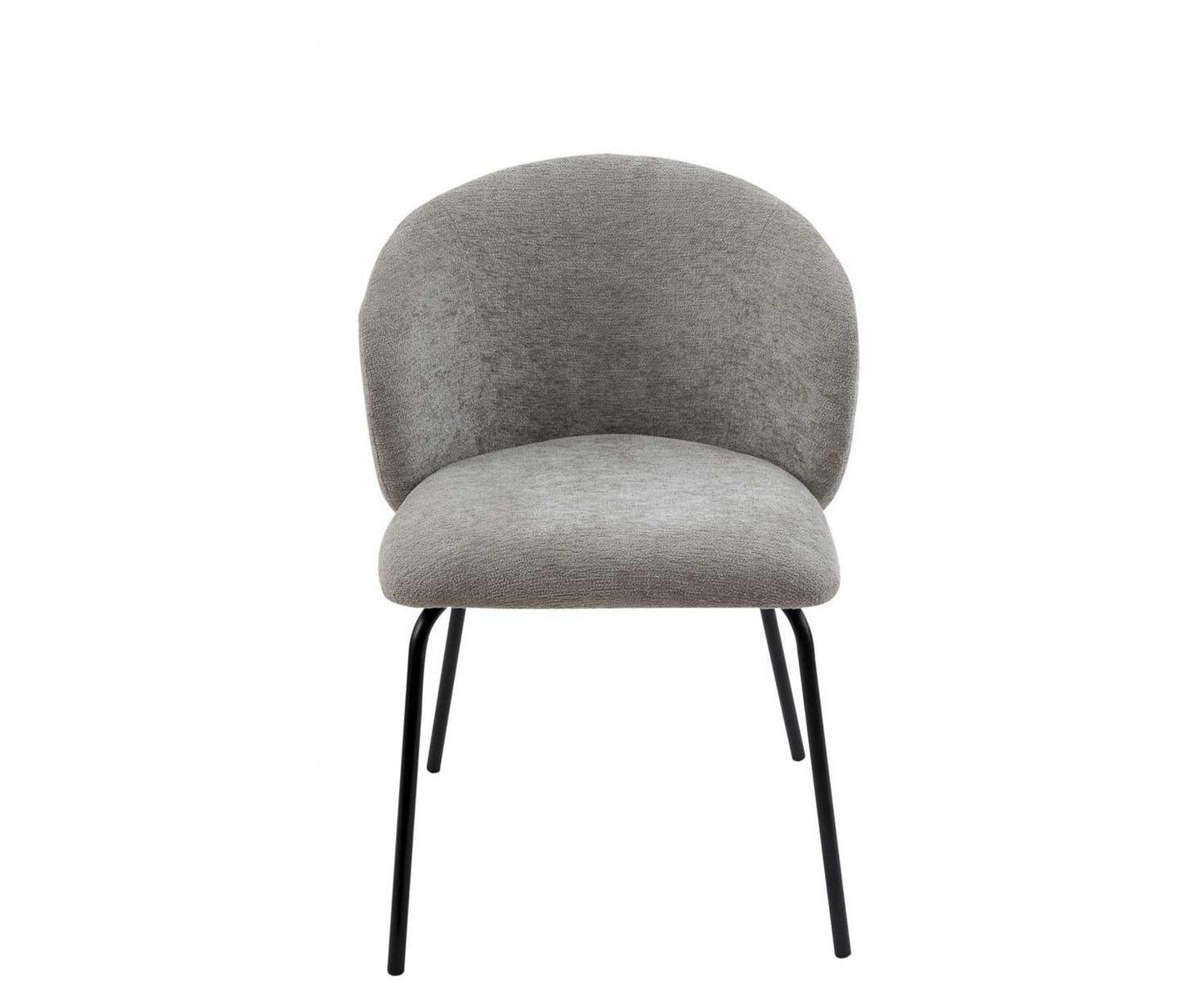 SILLA TAPIZADA LINA GRIS 59X56X79