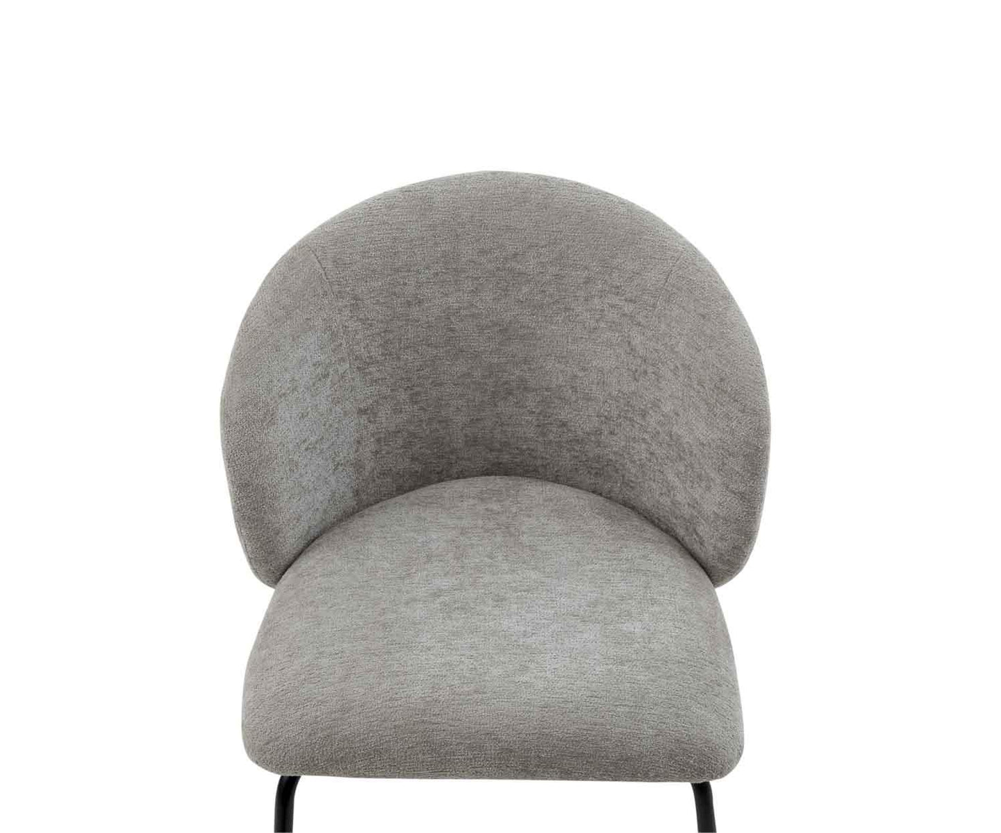 SILLA TAPIZADA LINA GRIS 59X56X79