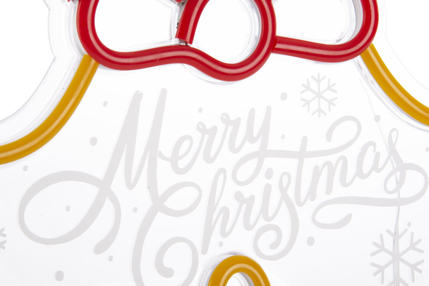 DECORACION LUMINOSA LED PP 30X1:5X26:5 CAMPANAS