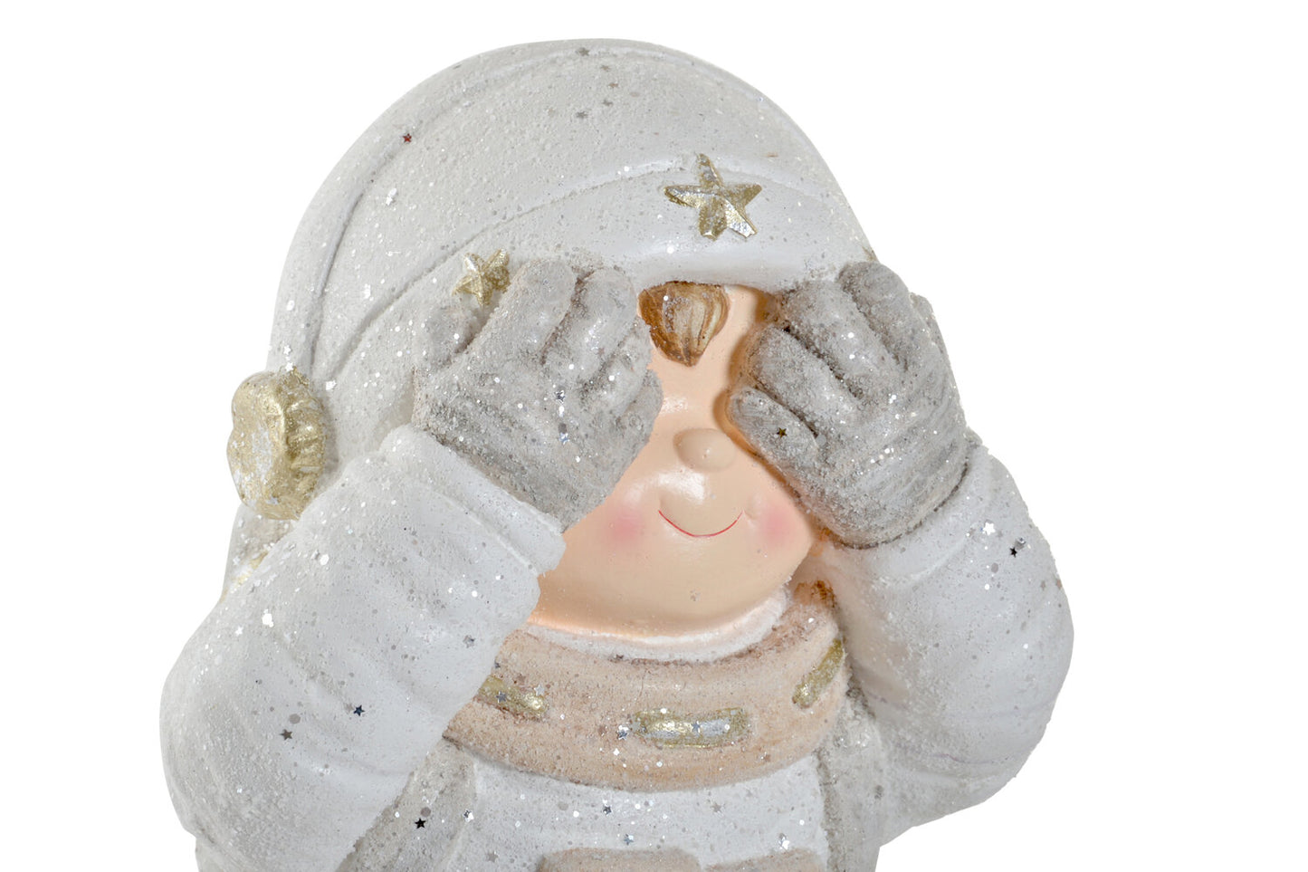 FIGURA FIBRA VIDRIO LED 23:5X23X54 ASTRONAUTA