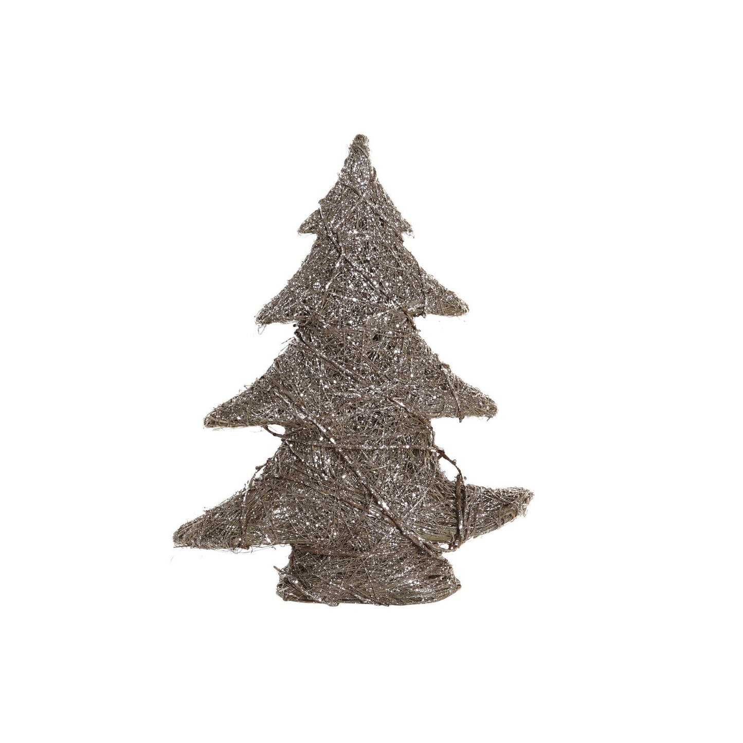 ARBOL RATAN LED 46X14X60 PURPURINA MARRON