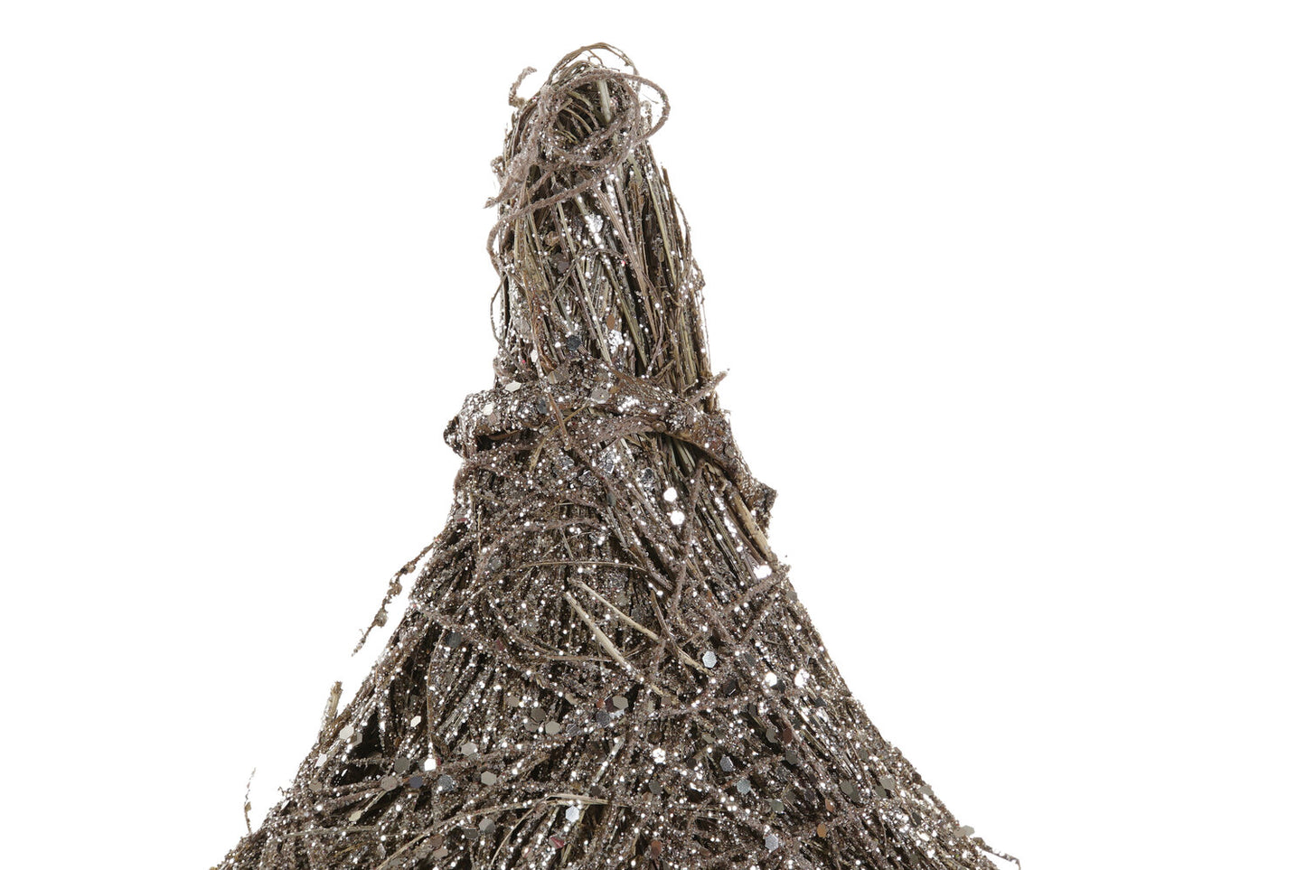 ARBOL RATAN LED 37X10X41 PURPURINA MARRON