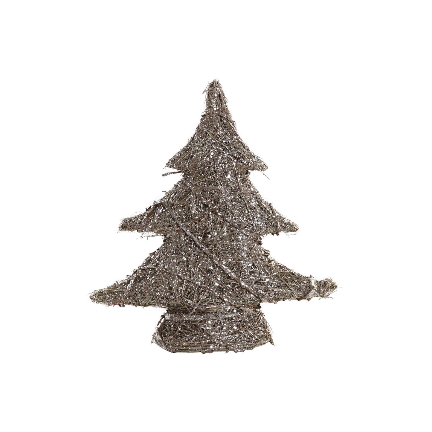 ARBOL RATAN LED 37X10X41 PURPURINA MARRON