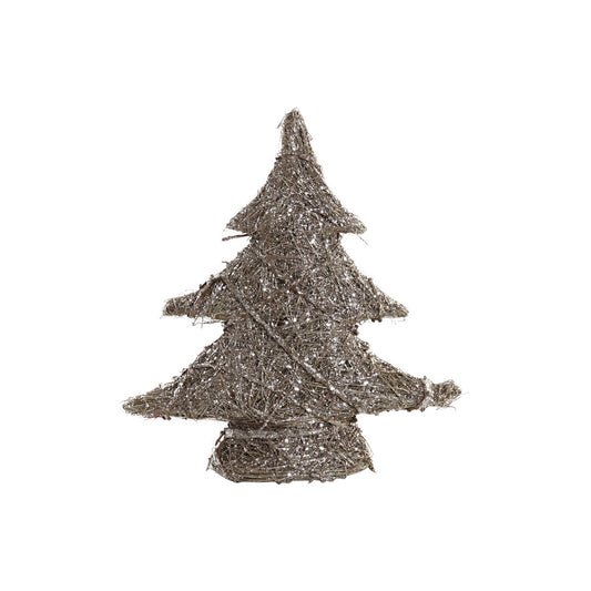 ARBOL RATAN LED 37X10X41 PURPURINA MARRON