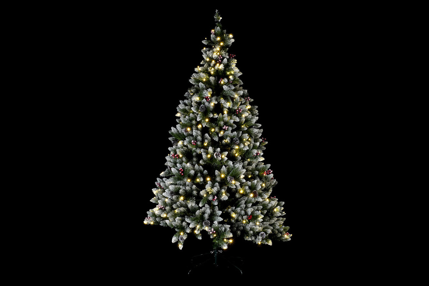 ARBOL LED PVC 125X125X210 1242RAMA PIòAS MUERDAGO