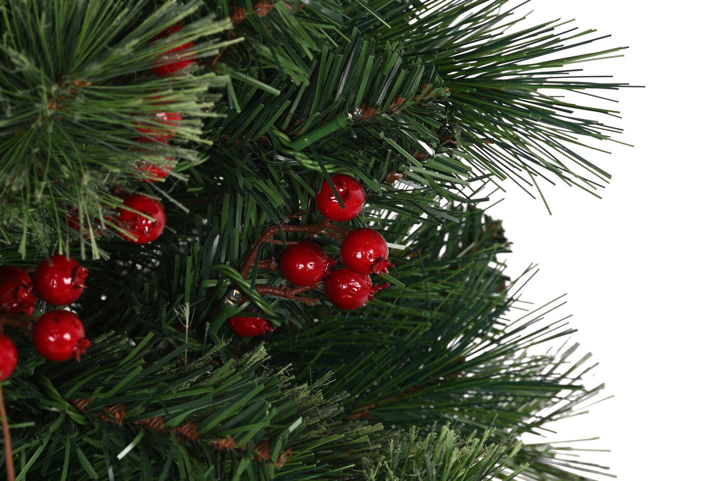 ARBOL LED PVC 80X80X120 150LEDS VERDE