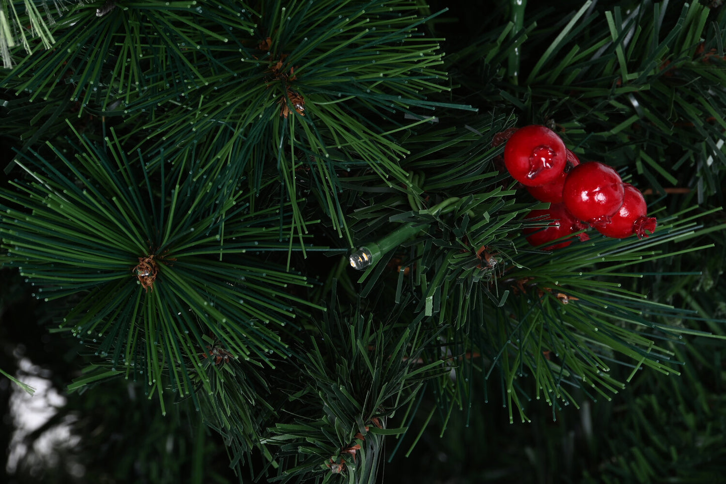 ARBOL LED PVC 100X100X150 250 LEDS VERDE