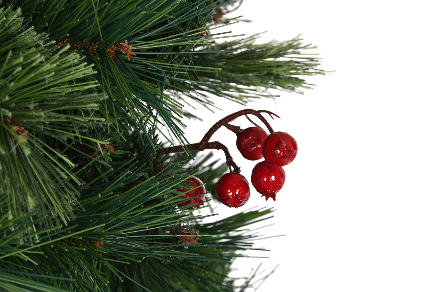 ARBOL LED PVC 135X135X225 450 LEDS VERDE