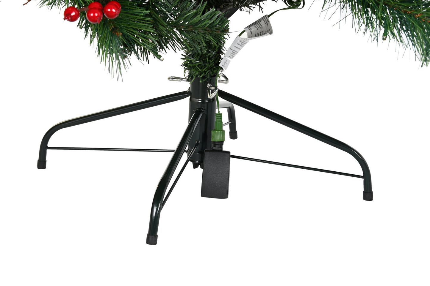 ARBOL LED PVC 135X135X225 450 LEDS VERDE