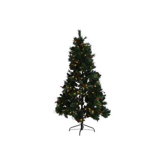ARBOL LED PVC 135X135X225 450 LEDS VERDE