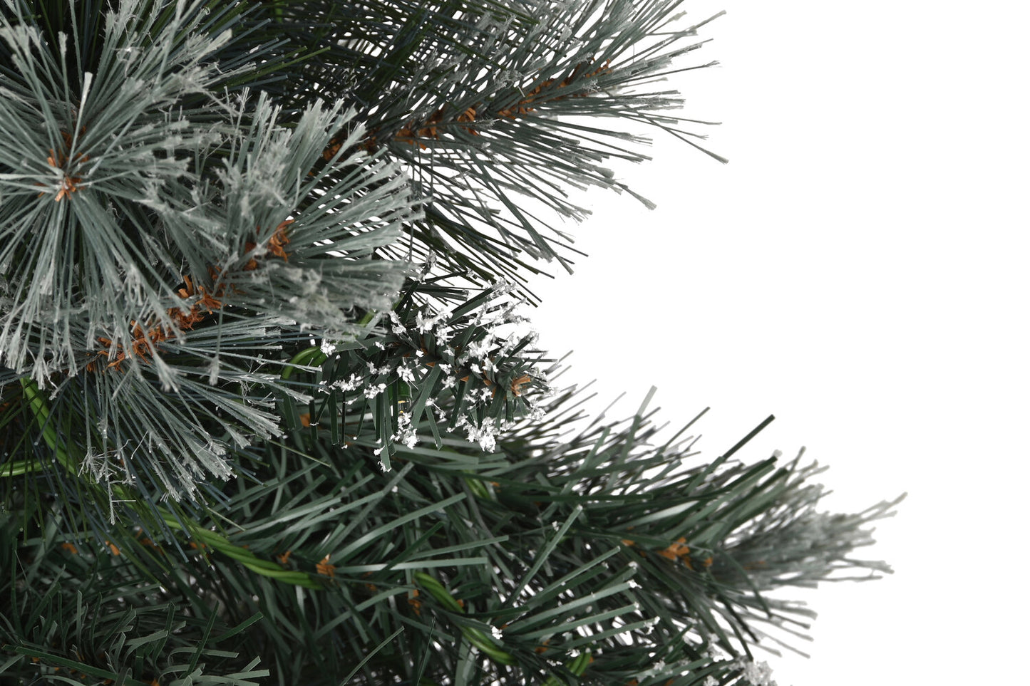 ARBOL LED PVC 84X84X120 150 LEDS NEVADO VERDE