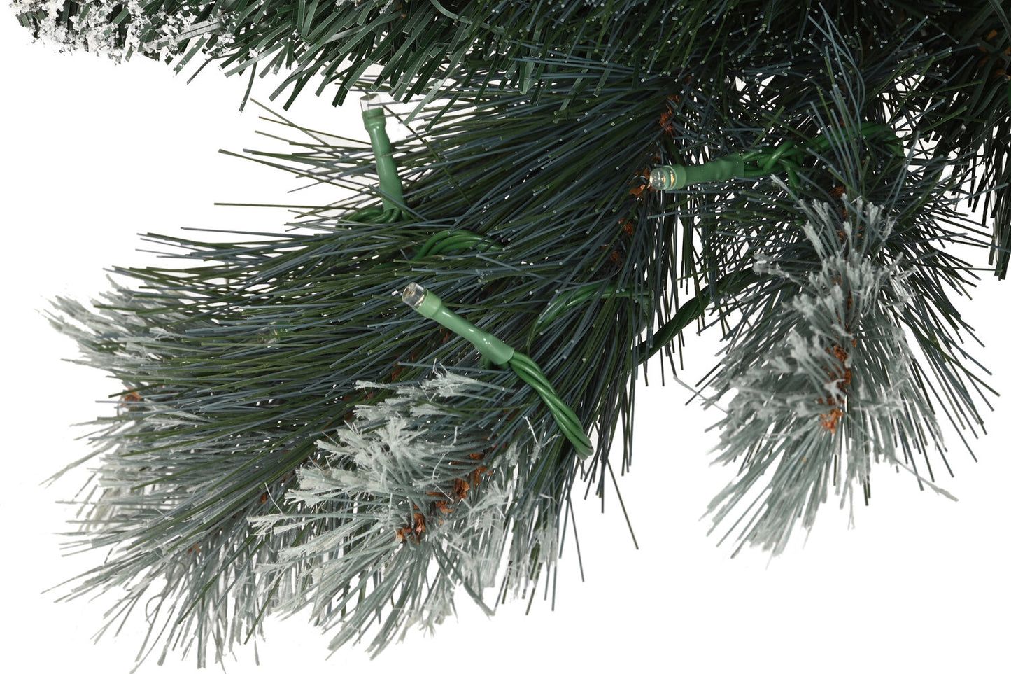 ARBOL LED PVC 84X84X120 150 LEDS NEVADO VERDE